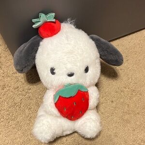 POCHACCO Cute Plush Toy with Strawberry